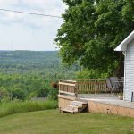 Spectacular view from the deck at Cielo Farm Cottage